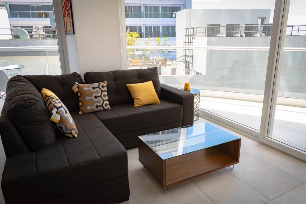 M3 Lujoso Y Comodo Departamento Con Playa 2 Piscinas Cancha De Tenis Jacuzzi Seguridad 24 Horas Manta Eksteriør bilde