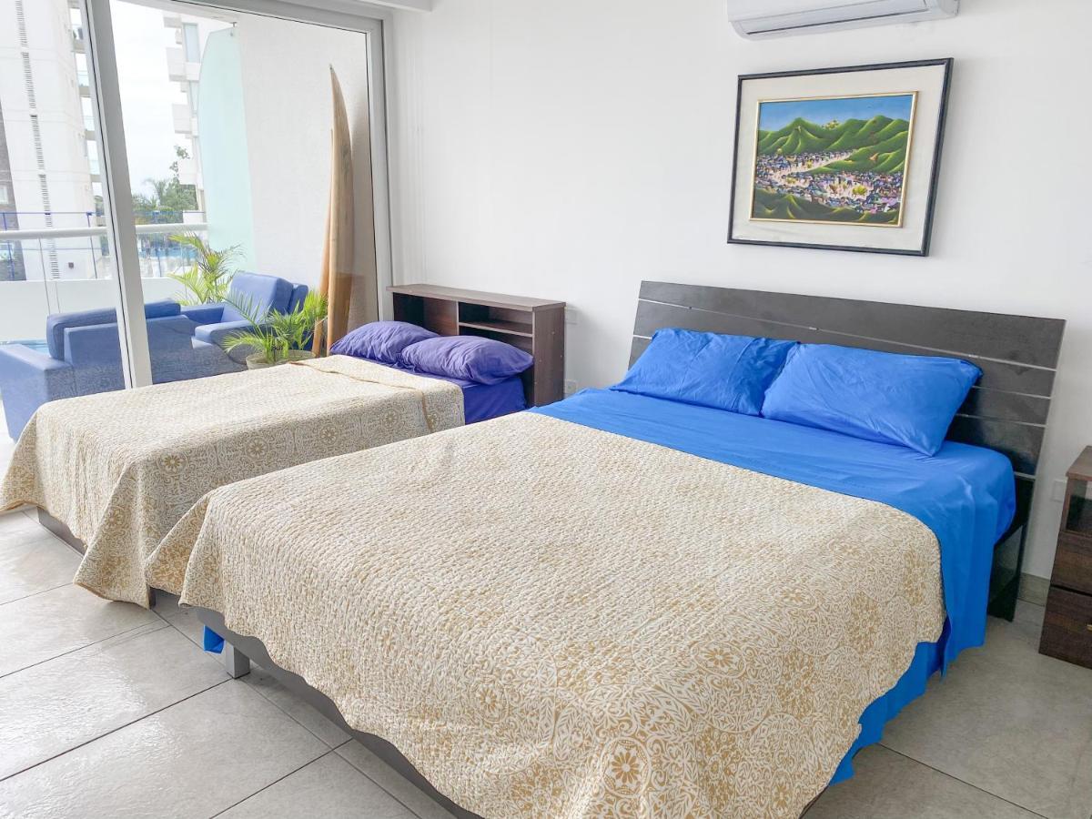 M3 Lujoso Y Comodo Departamento Con Playa 2 Piscinas Cancha De Tenis Jacuzzi Seguridad 24 Horas Manta Eksteriør bilde